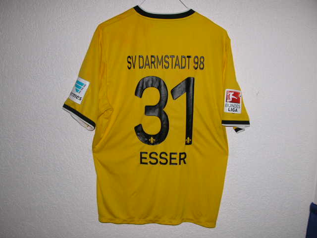 Michael Esser: matchworn getragen am 05.11.2016 gegen Bayer Leverkrusen