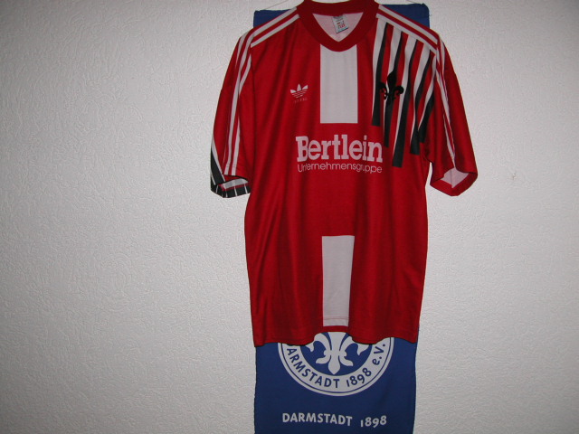 2. Bundesliga 1991_92: Original matchworn Trikot, aber gewaschen.
